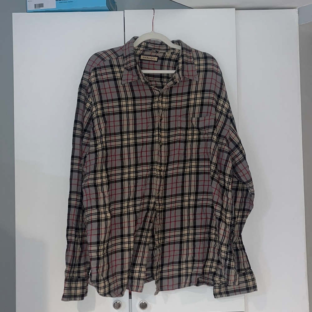 G.H. Bass & Co. Flannel Button Down Shirt